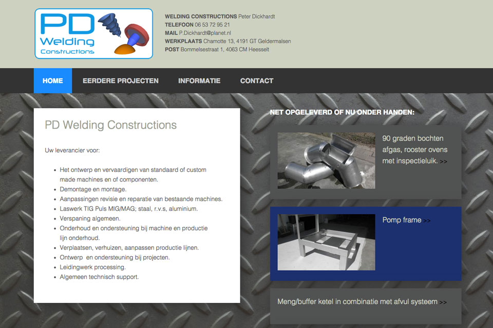 PD welding constructions