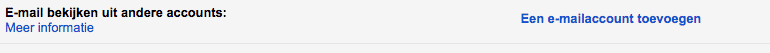 e-mail bekijken vanuit andere accounts - gmail