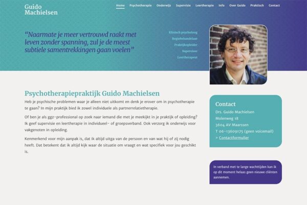 Guido Machielsen Hompage website