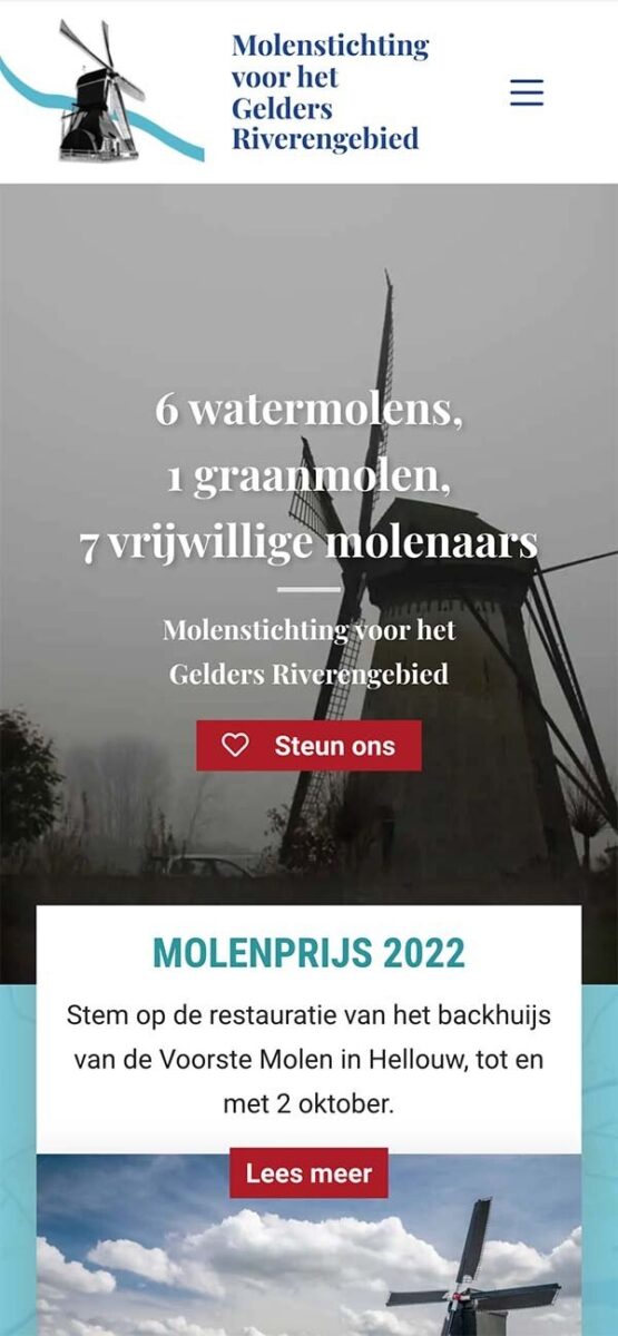 molensrivierengebied.nl iPhone-12-Pro home